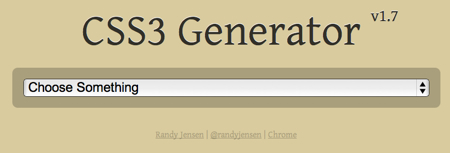 CSS3 Generator
