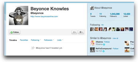 Beyoncetwitter