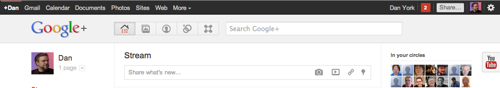 Google+black.jpg Old Google+ look
