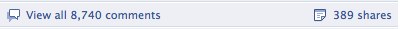 Komen facebook comments