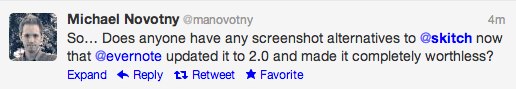 2 Twitter  Search  skitch  All Tweets