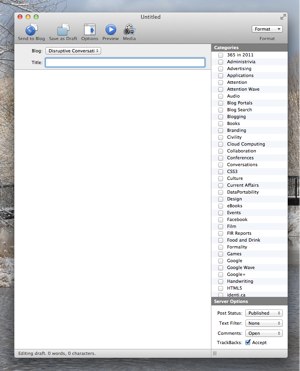 empty page