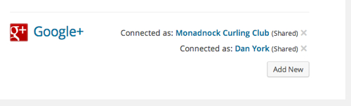 Sharing Settings Monadnock Curling Club WordPress 6