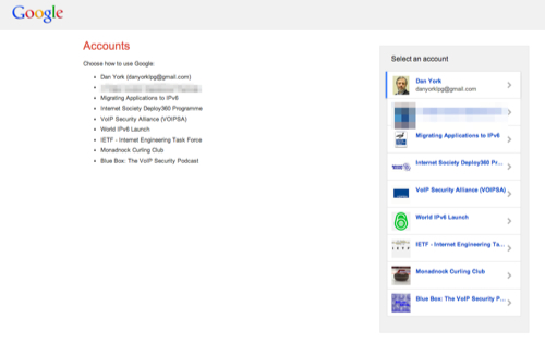 Google Accounts