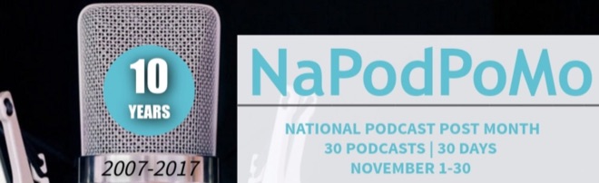 NationalPodcastPostMonth NaPodPoMo