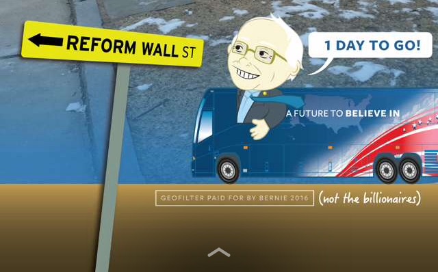 Bernie snapchat final cropped