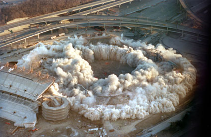 100411 Texas Stadium - Implosion