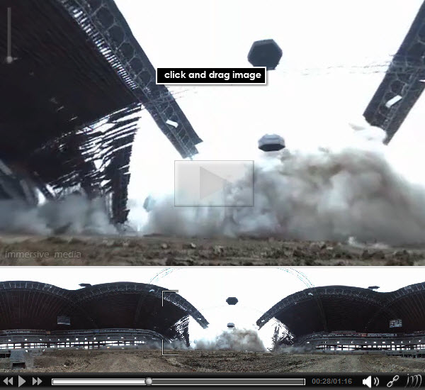 100423 Texas Stadium Demolition Immersion Video