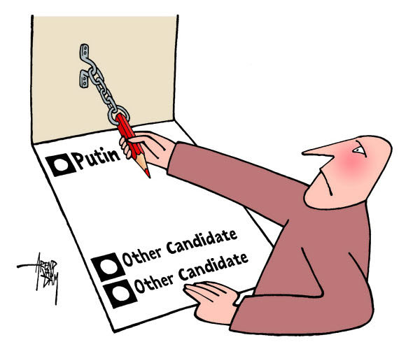 111001 Russia Has a Choice - Cartoon by Arend