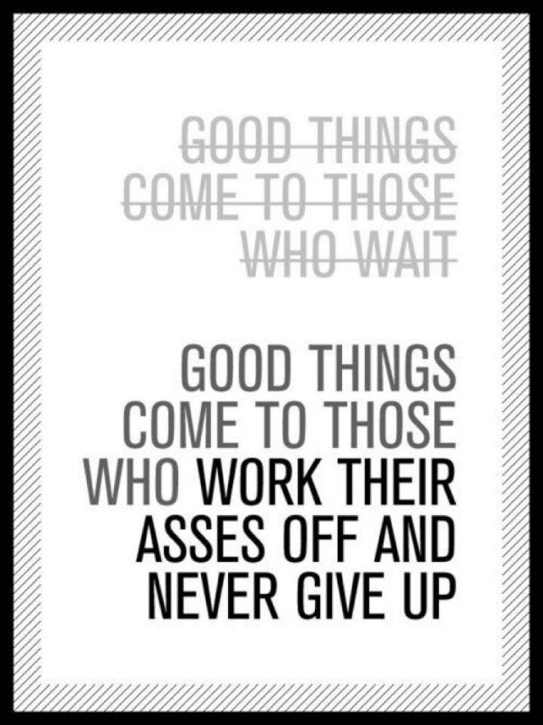 120317 Reminder of How Good Things Come