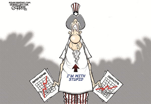 130227 Gorrell Cartoon - I'm With Stupid