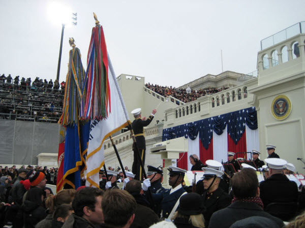 130122 MarineBand at Inauguration