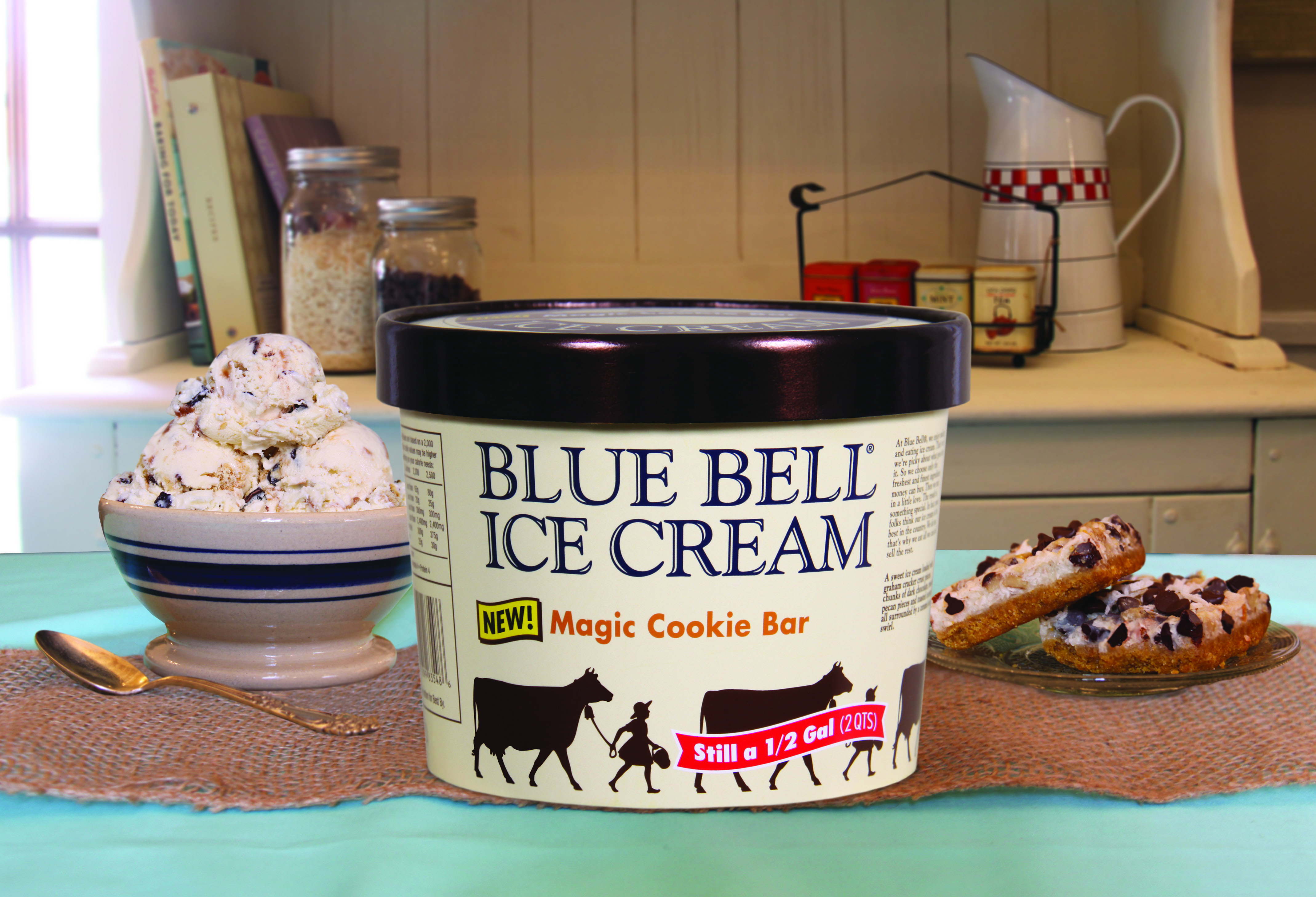 Blue Bell Magic Cookie Bar flavor