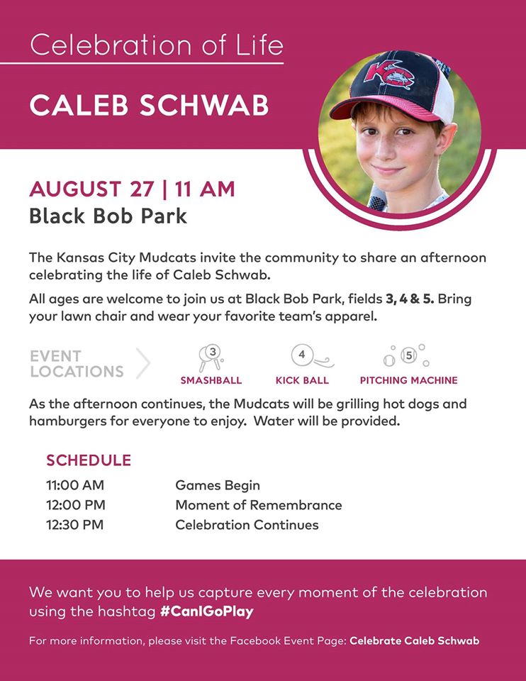 Celebrate Caleb Schwab #CanIGoPlay
