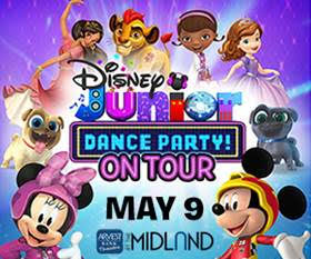 Disney Junior Dance Party On Tour in Kansas City | Arvest Bank Theatre at The Midland on May 9