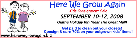 Here We Grow Again Consignment Event!