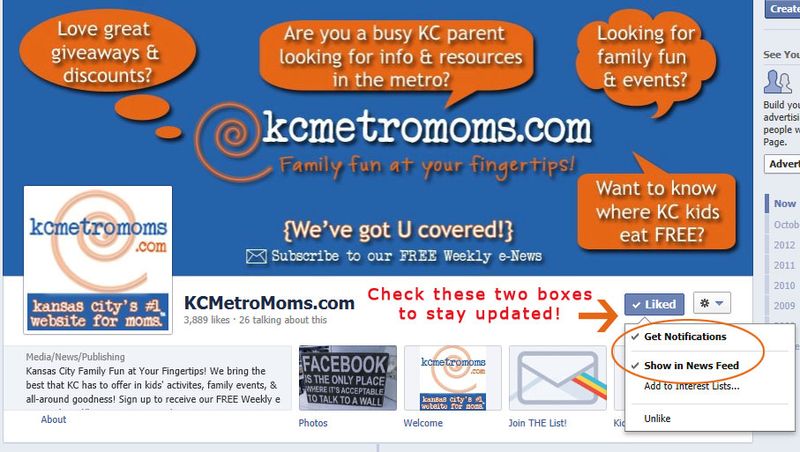 stay connected on Facebook!