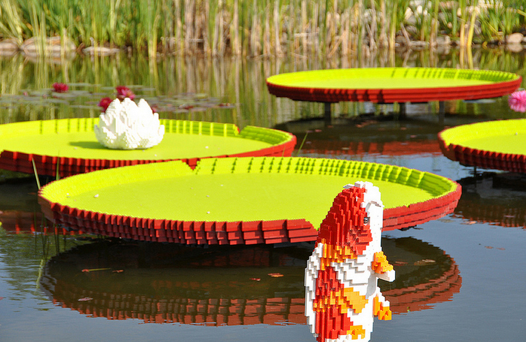 Nature Connects: LEGO Brick Sculptures