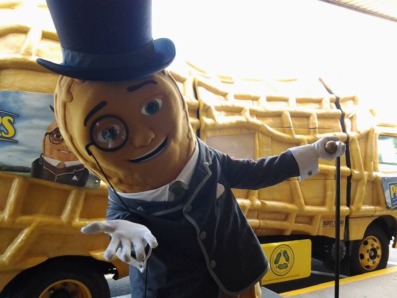 Mr. Peanut's NUTmobile 