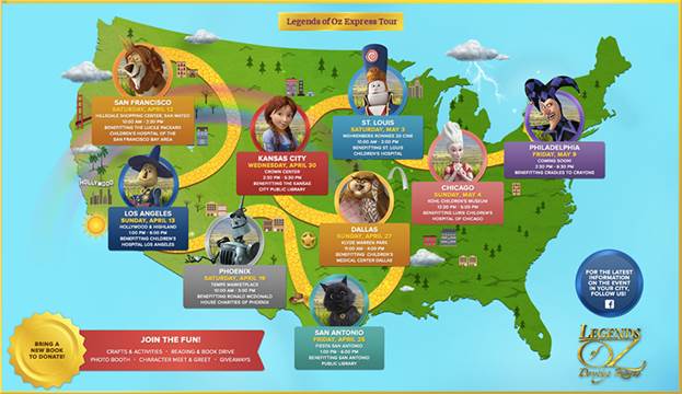 Legends of Oz Express Tour KC