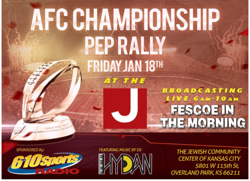 KC Chiefs AFC Championship Pep Rally