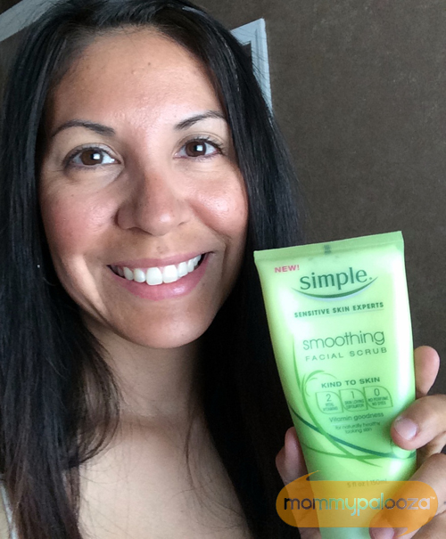 Simple Skin Care facial scrub from Walgreens Simple skin care facial scrub