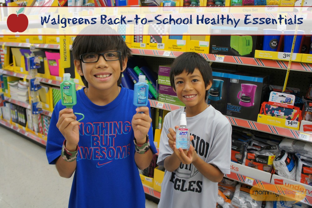 Walgreens Back to School Healthy Essentials