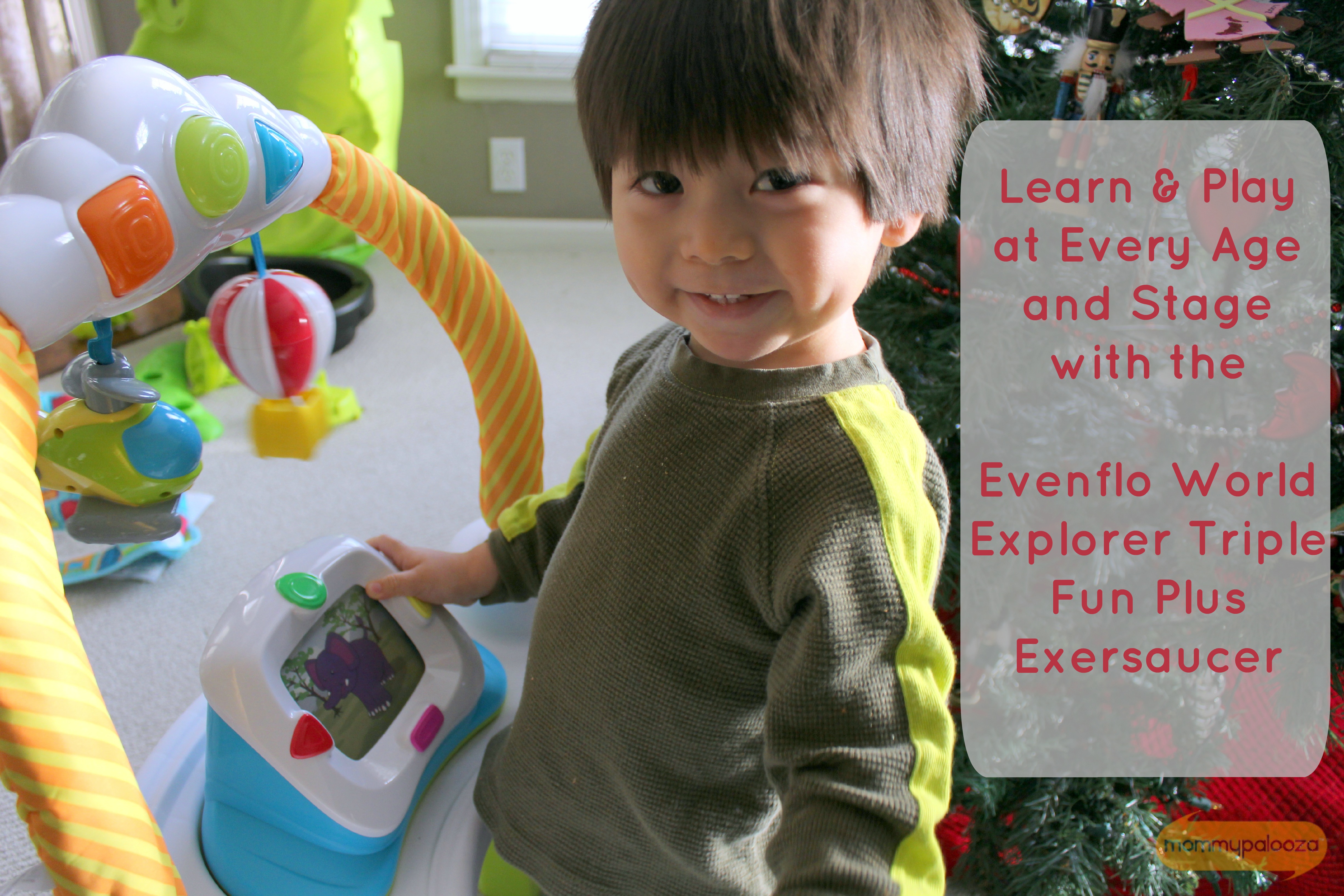 Evenflo World Explorer Triple Fun Plus ExerSaucer #ExerSaucerExplorer