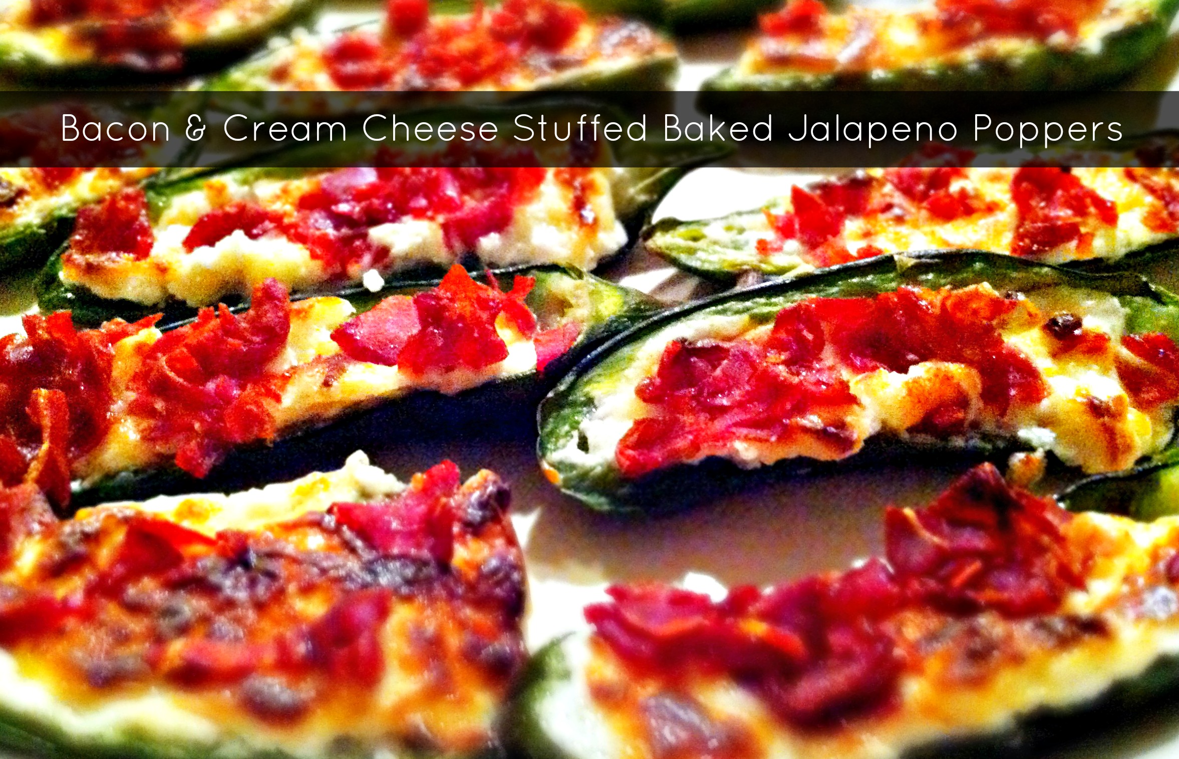 Bacon and Cream Cheese Jalapeno Poppers Recipe