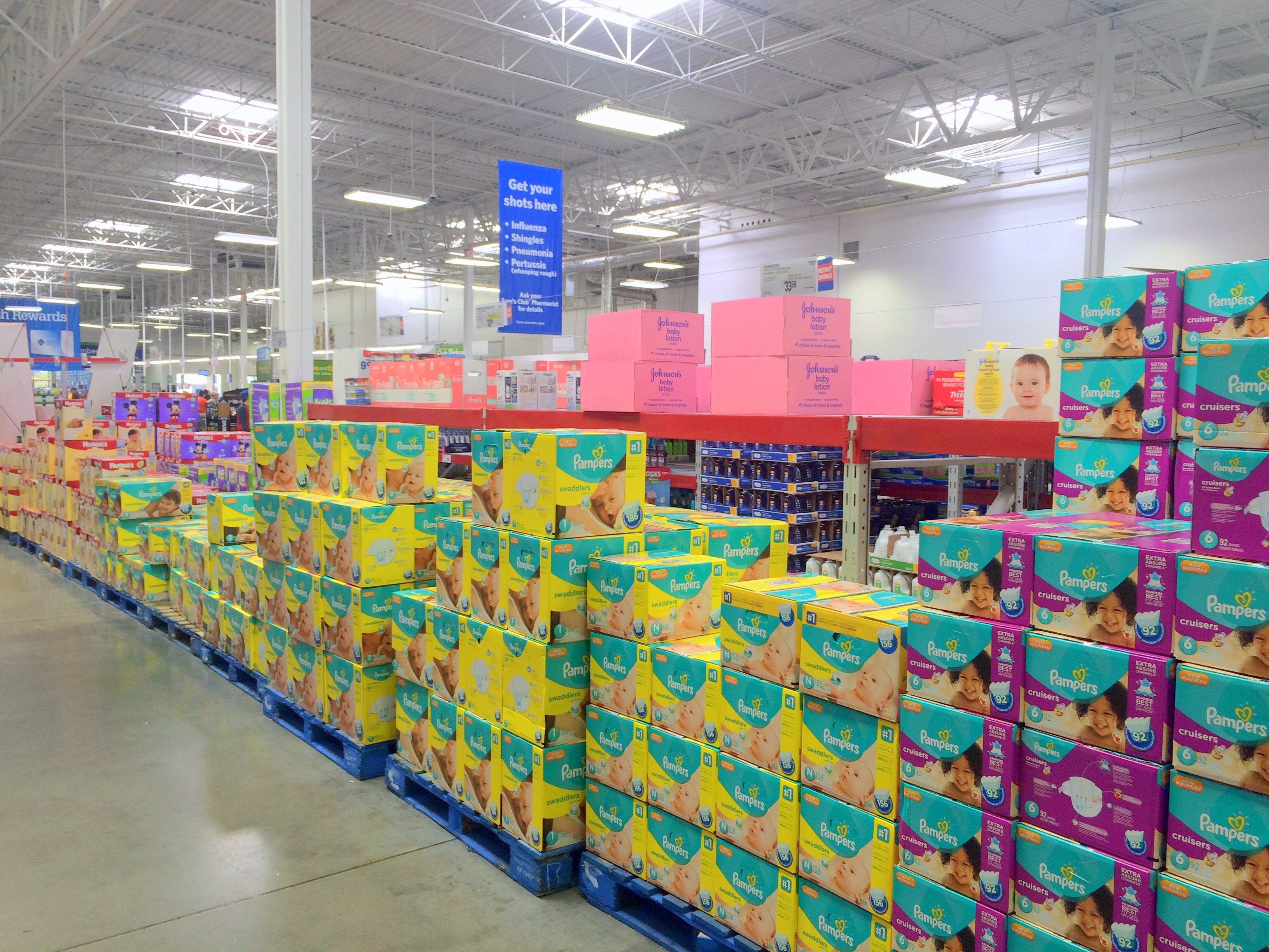 DIY New Mommy Survival Kit at Sam's Club