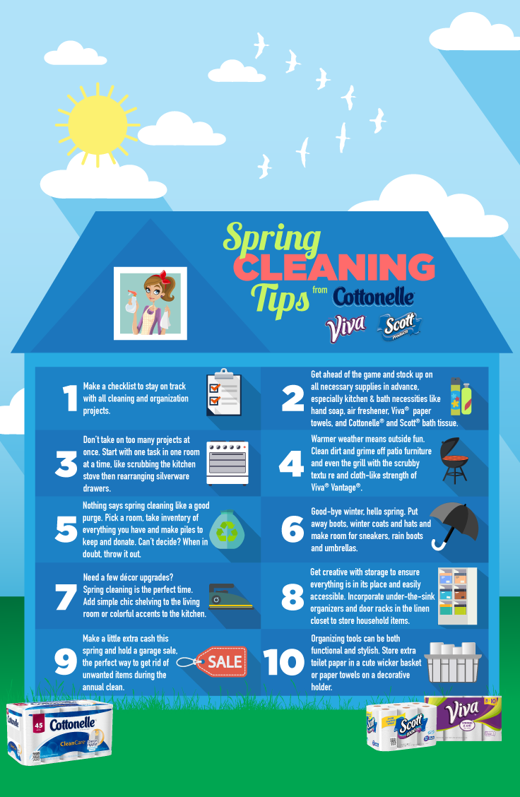 6 Spring Cleaning Shortcuts for Busy Moms