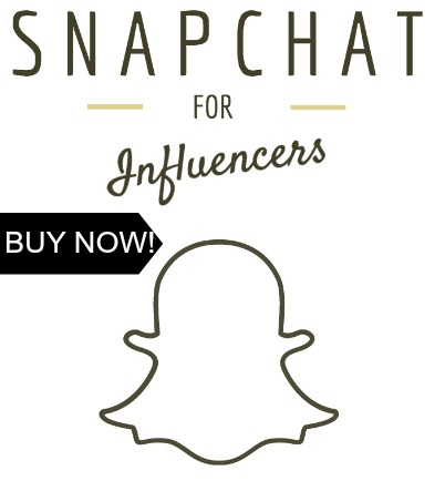 Snapchat for Influencers E-Book is A Complete Snapchat for Dummies Guide