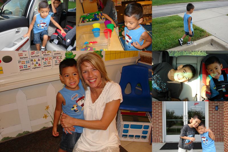 Will - First day of preschool1