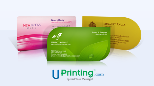Die Cut Business Cards