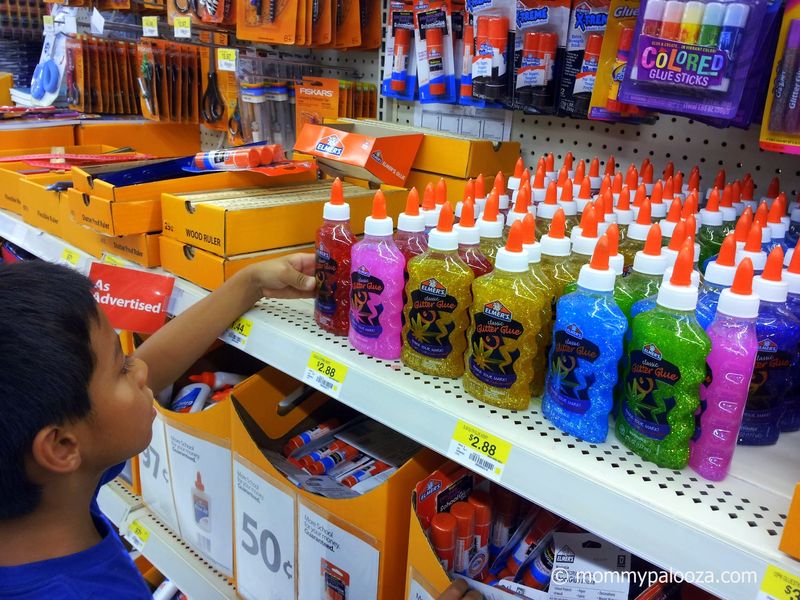 Elmer's Glitter Glue #BagItForward #CBias #Champions4Kids