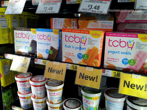 TCBY frozen novelties found in Walmart stores #TCBYGrocery #CBias