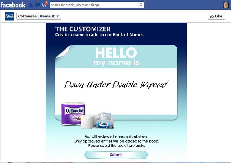 Cottonelle "Name It' Contest