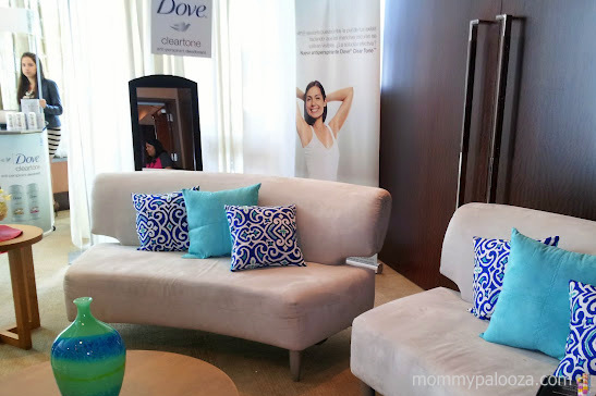 Vive Mejor beauty lounge by Dove