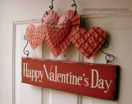 Valentine's Day decor is fun!