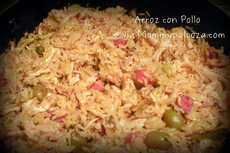 Arroz Con Pollo recipe + giveaway #Sobrecitos