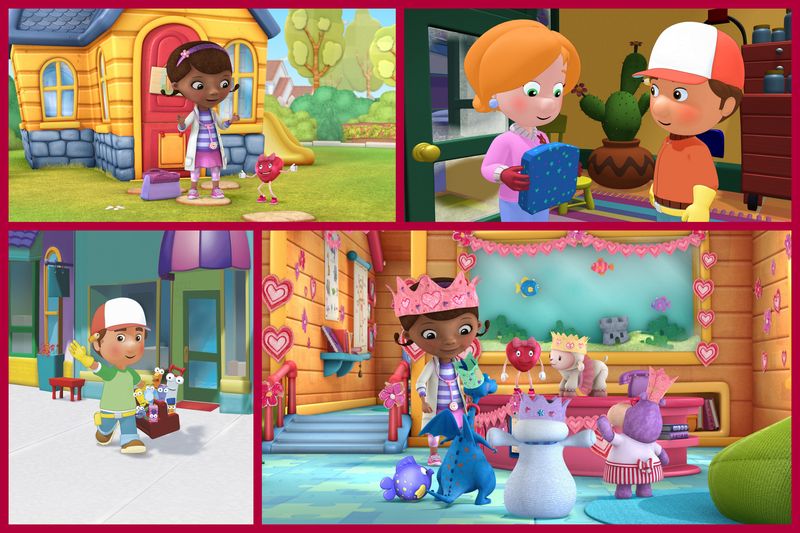 Disney Junior Celebrates Valentine'​s Day with Themed Episodes of "Doc McStuffins​" and "Handy Manny"