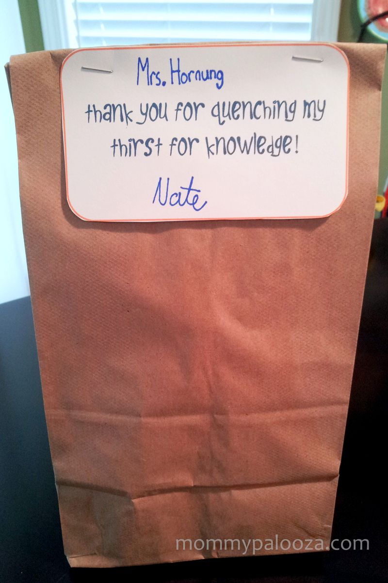 teacher appreciation idea