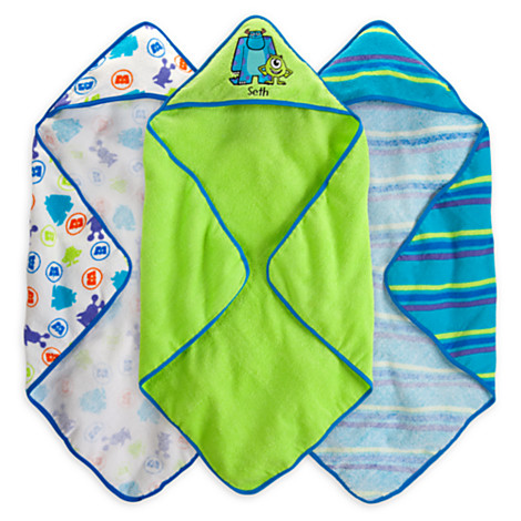 Monsters, Inc. hooded baby towels