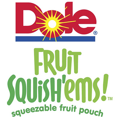 Dole Fruit Squish'ems logo