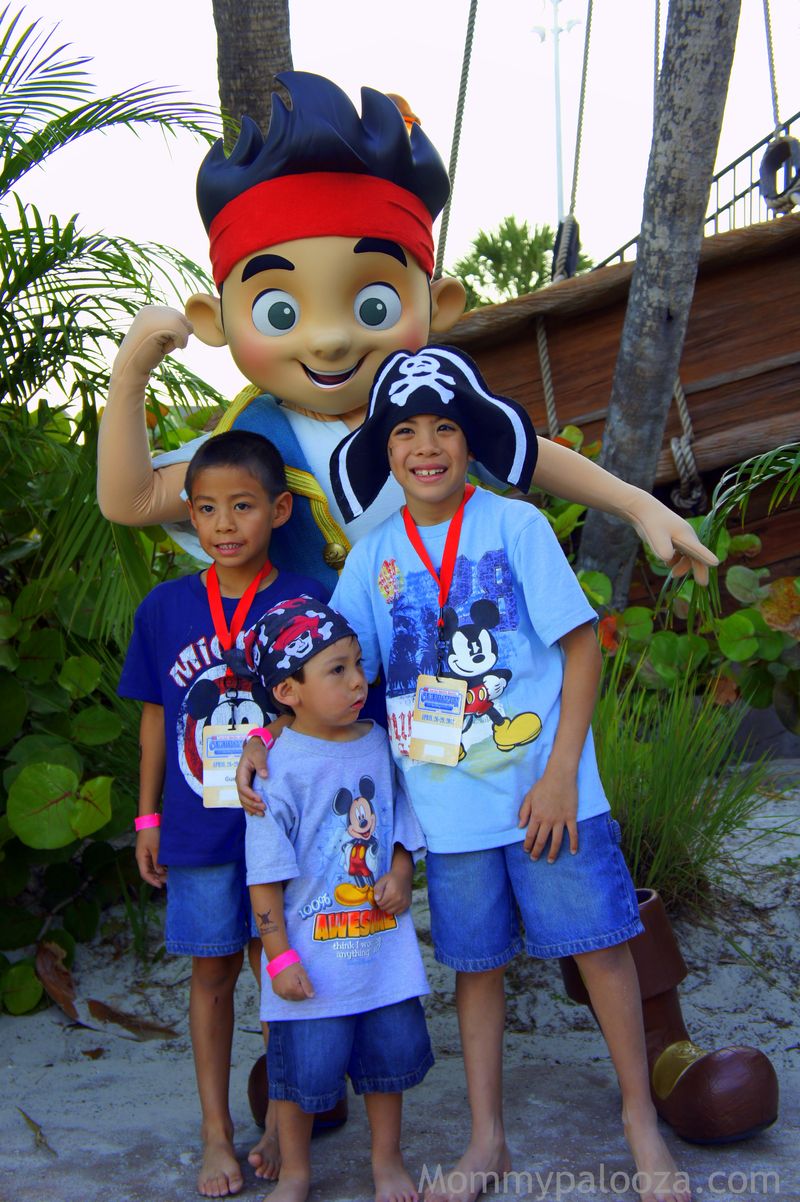 Jake and The Neverland Pirates at Disney