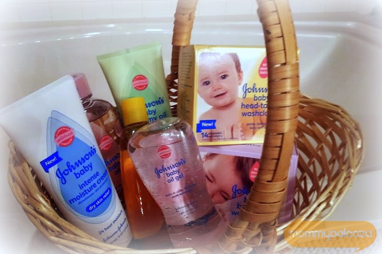 JOHNSON'S Baby Intense Moisture Cream Products Gift Basket Giveaway