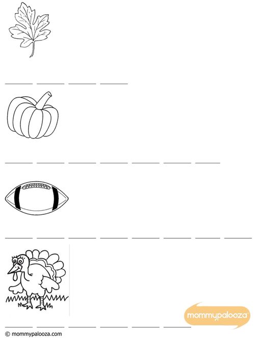 Alpha-Bits Fall Printable Activity Sheet for Kids
