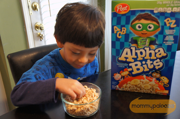 Alpha-Bits cereal printable fall activity