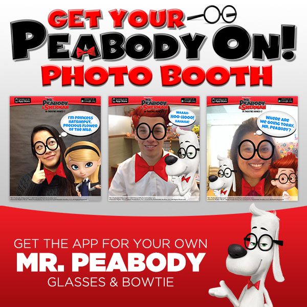 Mr. Peabody & Sherman photo booth app
