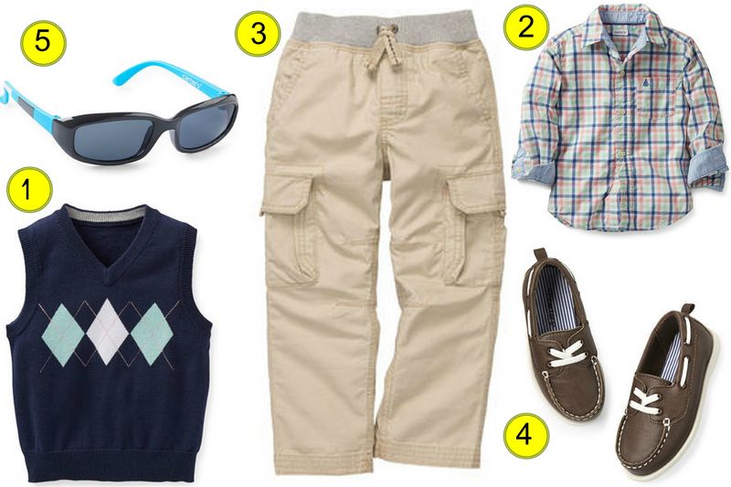 Carter's Boys Spring Styles for Easter Sunday and Everyday Fun